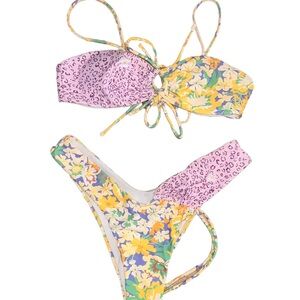 Multicolored bikini💜